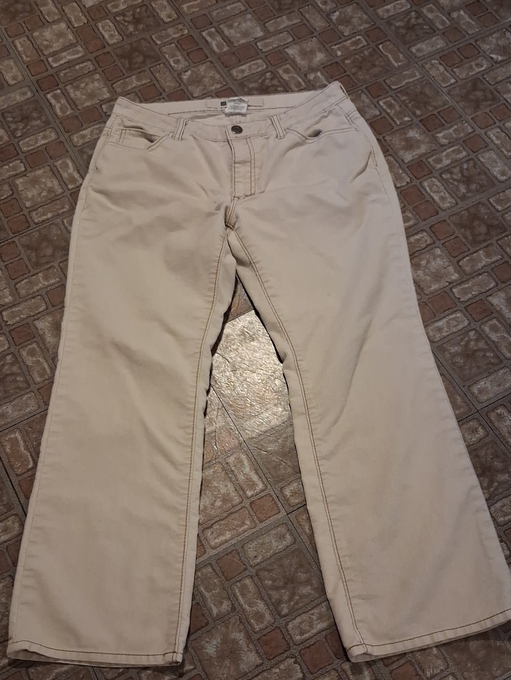 GAP Corduroy Wide-Leg Jeans Size 10